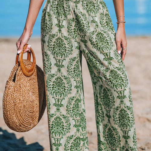 CUPSHE Ornate Wide Leg Pant alternate view