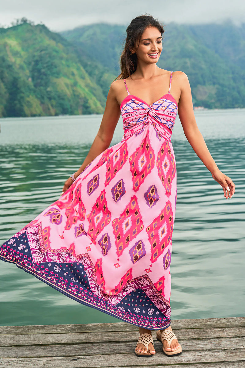 CUPSHE Pink On The Right Path Beach Dress — Modern Body Dancewear