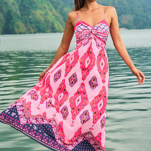 CUPSHE Pink On The Right Path Beach Dress — Modern Body Dancewear Australia
