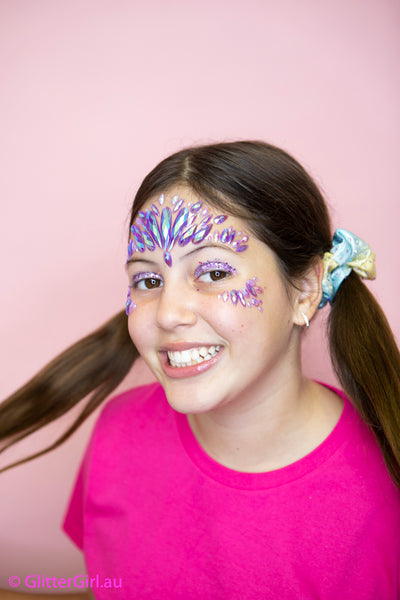 Glitter Girl Face Gems image 10