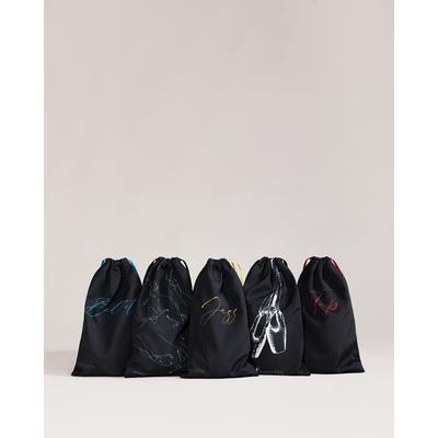 Energetiks Dance Shoe Bag-Black