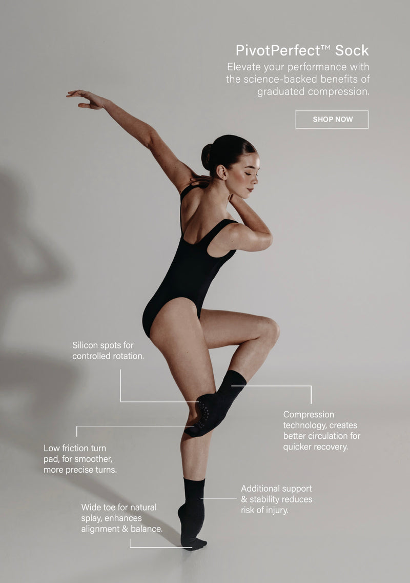 Energetiks PivotPerfect Socks — Modern Body Dancewear Australia
