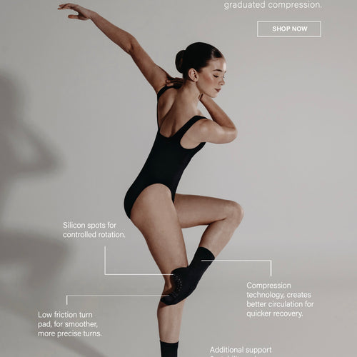 Energetiks PivotPerfect Socks — Modern Body Dancewear Australia