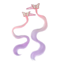 Pink Poppy Hair Clips image 4