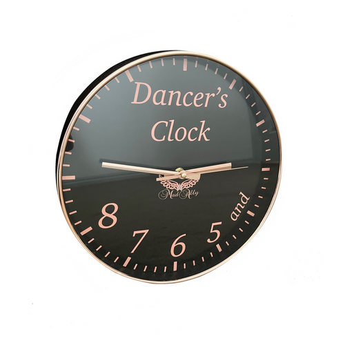 Mad Ally Hanging Wall Dancers Clock alternate view