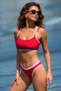 CUPSHE Bright Berry Red Bikini Set Medium