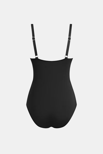 CUPSHE Coastal Elegance Flex Support One-Piece Swimsuit image 5