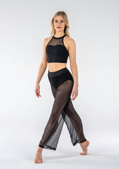 Studio 7 Mesh Performance Sweet Heart Crop Top image 10