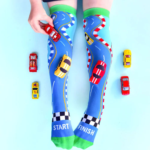 Madmia 6-99 years Racing Cars Socks Limited Stock alternate view