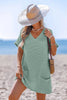 Cupshe Sunny Days Only Green Cover-Up Mini Dress
