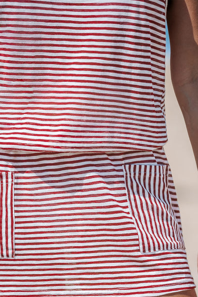 CUPSHE Striped Mini Cover-Up Dress image 6
