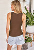 CUPSHE The Usual Brown Tank Top