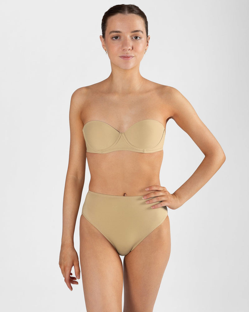 Energetiks Costume Bra with Clear back and shoulder straps — Modern Body Dancewear Australia
