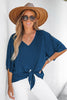 CUPSHE Room to Breathe Blue Top