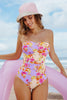 Cupshe In Technicolor Tummy Control One-Piece Swimsuit