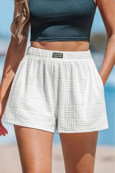 Cupshe Cali Coast White Shorts image 2