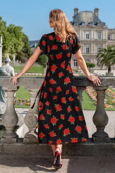 CUPSHE Rosy Days Floral Maxi Dress image 2