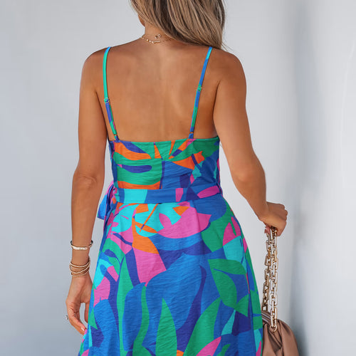 Cupshe Papaya Pop Tropical Mini Dress alternate view