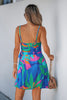 Cupshe Papaya Pop Tropical Mini Dress