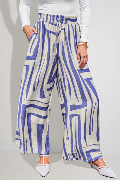 Cupshe Crisp Look Tropical Pants image 3