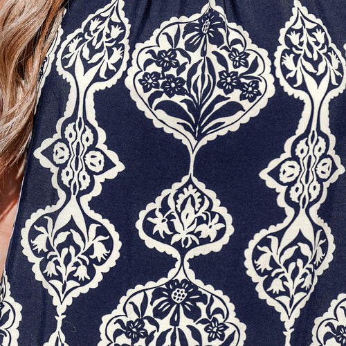 Cupshe Midnight Floral Print Mini Dress — Modern Body Dancewear Australia