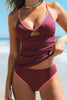 CUPSHE Looking Sweet Purple Tankini Set