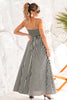 Cupshe Polished Retreat Striped Maxi Dress