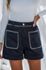 Cupshe On the Daily Blue Denim Shorts