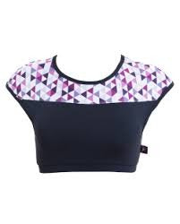 Energetiks Ashi Cap Sleeve Cropped Top alternate view