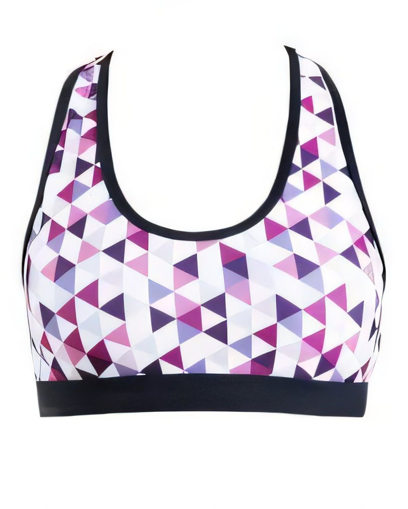 Energetiks Ashi Triple Cross Dance Crop Top — Modern Body Dancewear Australia