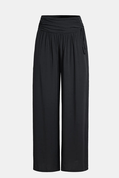 CUPSHE Bare Minimum Black Pants image 6