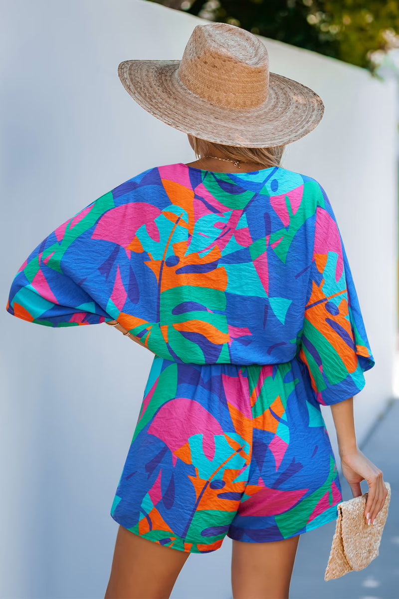 Cupshe Wild Zephyr Tropical Romper alternate view