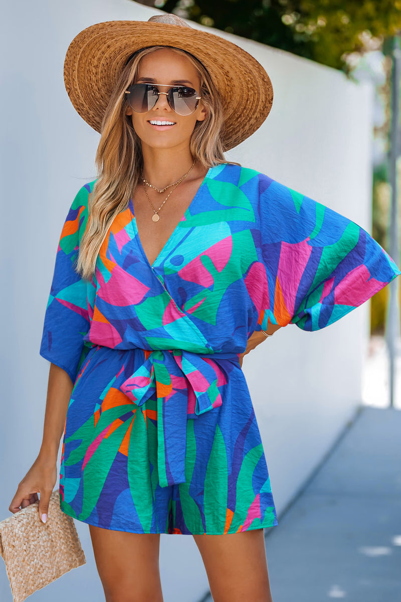 Cupshe Wild Zephyr Tropical Romper — Modern Body Dancewear Australia