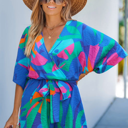 Cupshe Wild Zephyr Tropical Romper — Modern Body Dancewear Australia