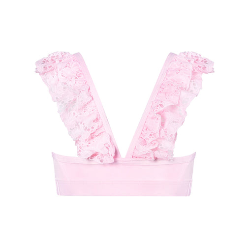 Energetiks Soft Lace Ruby Crop Top - child alternate view