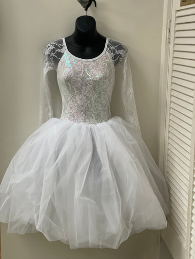 White Princess Dress Costume Limited Stock image 1