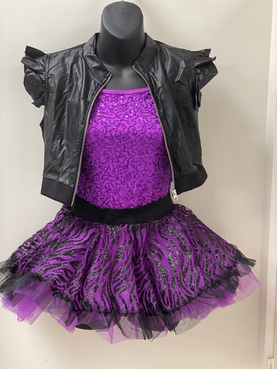 Funky Purple Rain Costume