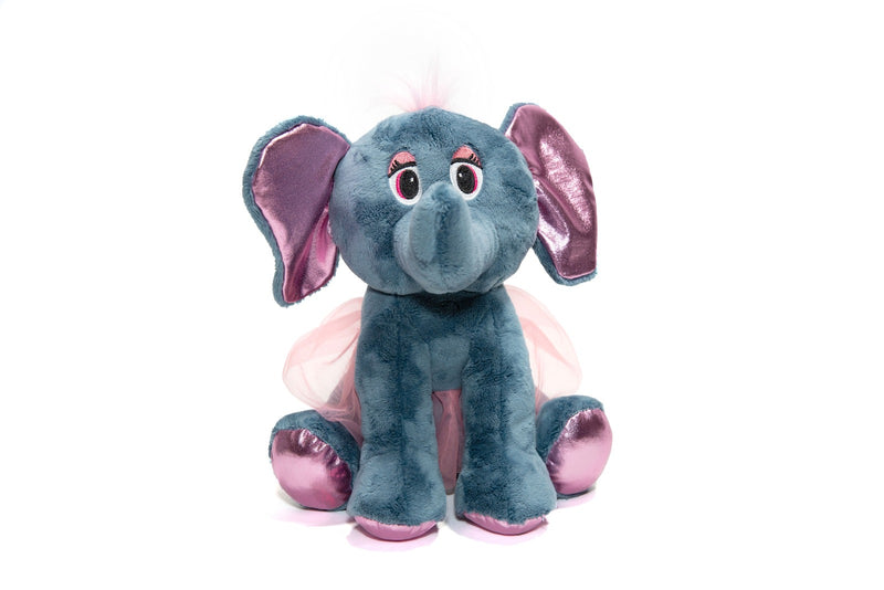 Mad Ally Ellie Ballerina Elephant Plush Toy — Modern Body Dancewear Australia