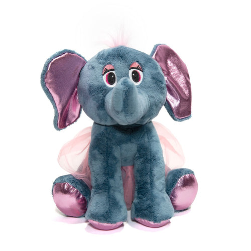 Mad Ally Ellie Ballerina Elephant Plush Toy — Modern Body Dancewear Australia