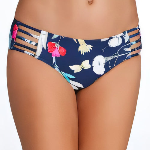 Seafolly Flower Festival Ladder Detail Brief Limited Stock — Modern Body Dancewear Australia