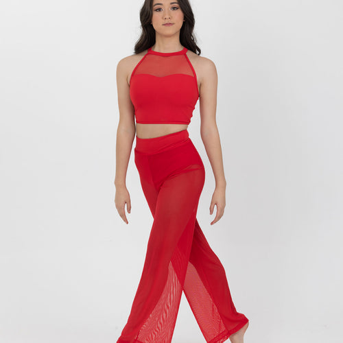 Studio 7 Mesh Leg Line Performance Pants — Modern Body Dancewear Australia