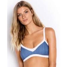 Seafolly Block Party Sweetheart Bralette Limited Stock image 4