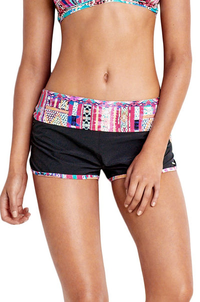 Seafolly Beach Bazaar Boardshort Bikini Set image 2