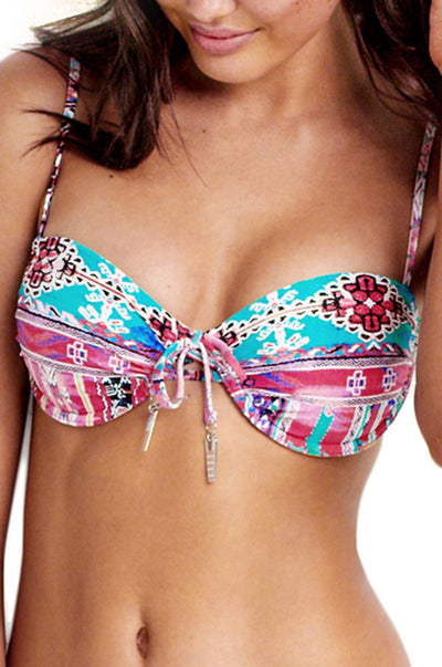 Seafolly Beach Bazaar Boardshort Bikini Set