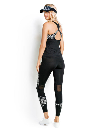 Seafolly Optic Wave Performance Legging image 1