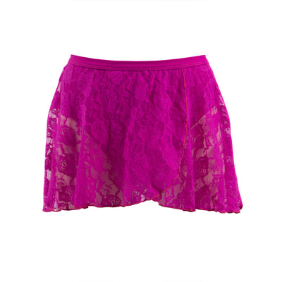 Energetiks Magenta Lace Wrap Skirt image 3
