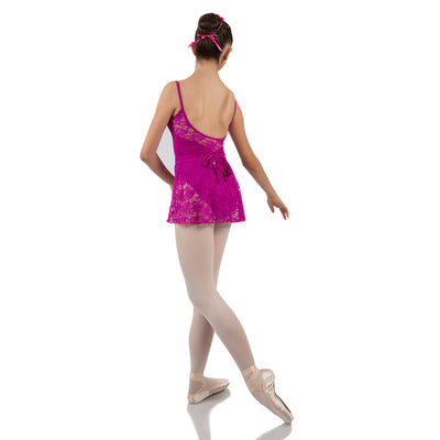 Energetiks Magenta Lace Wrap Skirt image 2
