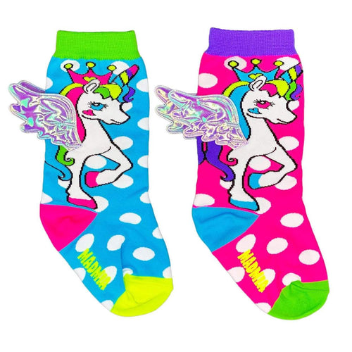 Madmia Baby Flying Unicorn Socks Limited Stock — Modern Body Dancewear Australia
