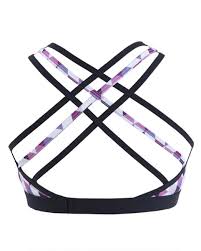 Energetiks Ashi Triple Cross Dance Crop Top image 3