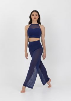 Studio 7 Mesh Performance Sweet Heart Crop Top alternate view